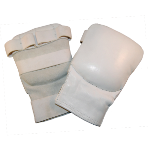 FW Faustschutz POINT Leder weiß