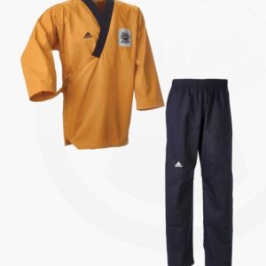 adidas Poomsae Anzug Premium goldene Jacke Rev. WTF ADITPGM01