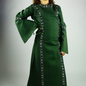 14066 Prinzessinnenkleid mit Bordüre