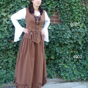 4002 Mittelalterrock mit Stickerei „Svenja“