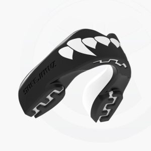 Safejawz Zahnschutz Extro-Serie Dracula schwarz/weiss Senior