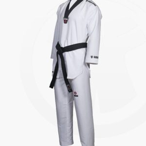 TAEKWONDO Anzug BN Zephyr schwarzer Kragen