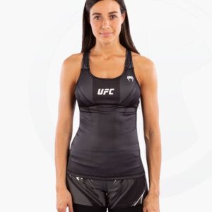 UFC Venum Damen TankTop mit BH schwarz Authentic Fight Night
