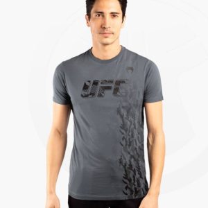 UFC Venum Herren Kurzarm T-Shirt grau Authentic Fight Week
