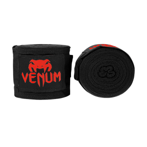 Venum Kontact Boxbandagen 4,0m schwarz/rot 0429-100