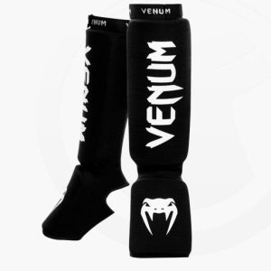 Venum Kontact Shinguards Schienbein Ristschutz schwarz-weiß 0480