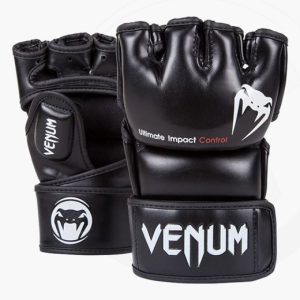 Venum Impact MMA Gloves schwarz Skintex 0123