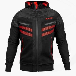 Venum Laser 2.0 Hoodie schwarz/rot 03600-100