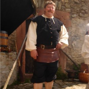 6085 Gefütterter Samtwams „Heinrich“