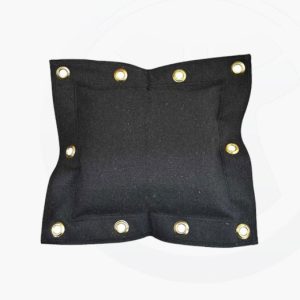 Wandschlagsack 1 Segmente 50 x 44 cm ungefüllt Canvas schwarz