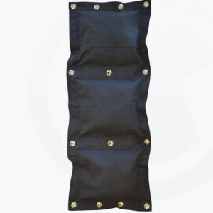 Wandschlagsack 3 Segmente 45 x 120cm ungefüllt Canvas schwarz