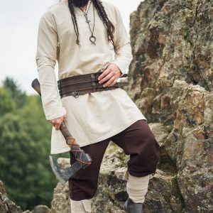 1065 Wikingertunika aus Leinen „Ragnar“