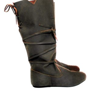 039 Wikingerstiefel „Ole“ aus Nubukleder