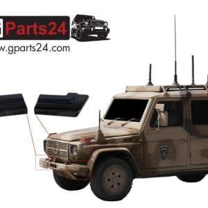 G-Klasse Stoßstangenecken vorne extrabreit Wolf SSA Puch Militär mit Verbreiterungen SET w460 w461