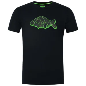 Korda - Outline Tee | Schwarz S-XXXL